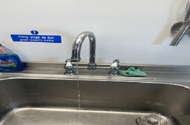 Old catering tap